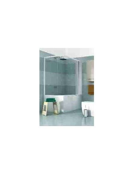 Box Vasca a 2 Lati Apertura Laterale (anta unica)