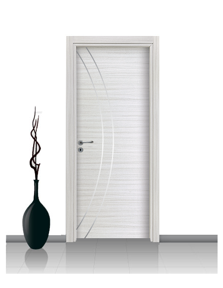 Porta in laminato linea ATHENA 02 Con Inserto Curvo