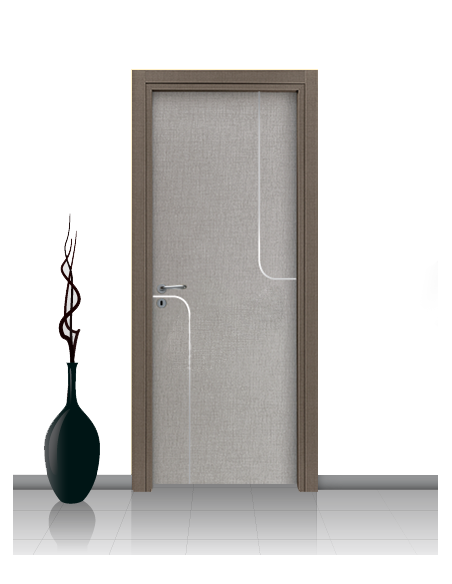 Porta in laminato linea Athena 06 Con Inserto Curvo