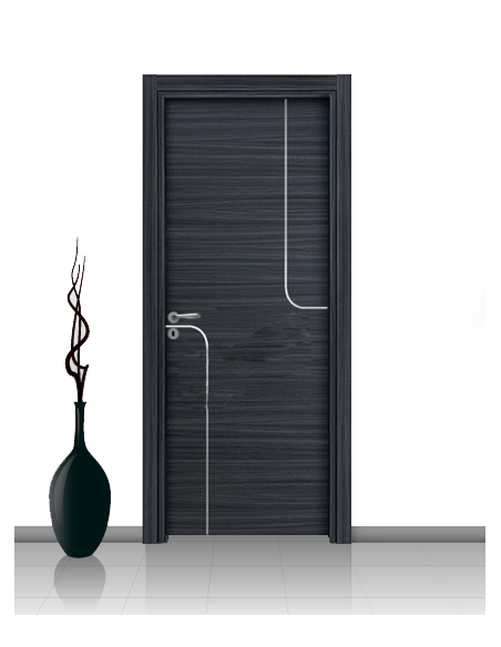 Porta in laminato linea Athena 06 Con Inserto Curvo