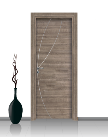 Porta in laminato linea ATHENA 08 Con Inserto...