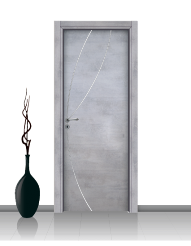 Porta in laminato linea ATHENA 08 Con Inserto...