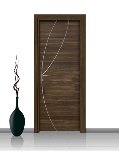 Porta in laminato linea ATHENA 08 Con Inserto...