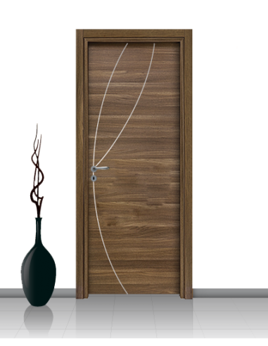 Porta in laminato linea ATHENA 08 Con Inserto...