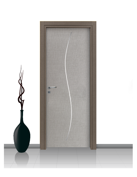 Porta in laminato linea Athena 13 Porta con inserti curvi