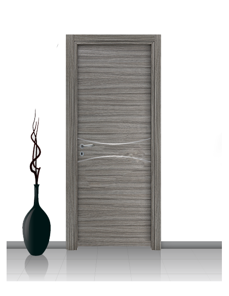 Porta in laminato linea Athena 17 Con Inserto Curvo