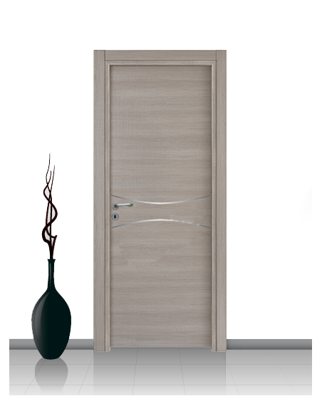 Porta in laminato linea Athena 17 Con Inserto Curvo