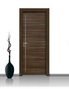 Porta in laminato mod. DAFNE 01 Con Inserto Stondato