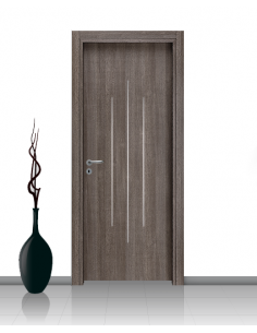 Porta in laminato mod. DAFNE 04 Con Inserto Stondato