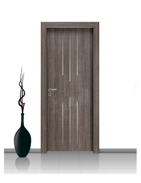 Porta in laminato mod. DAFNE 11 Con Inserto Stondato