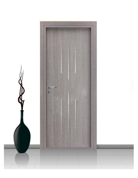 Porta in laminato mod. DAFNE 11 Con Inserto Stondato