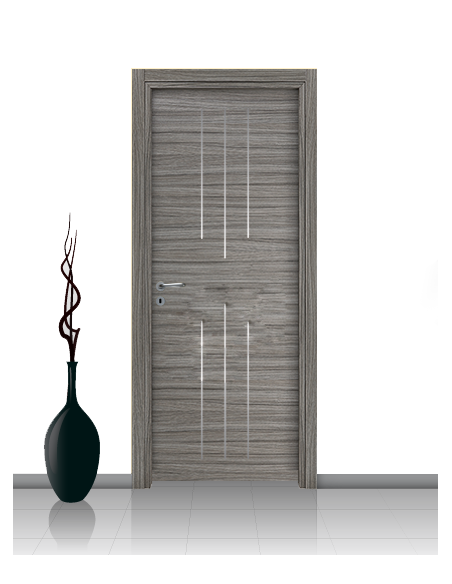Porta in laminato mod. DAFNE 11 Con Inserto Stondato