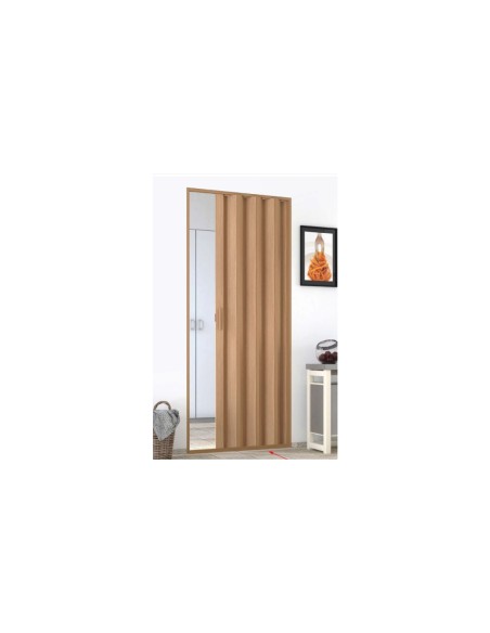 Porta a soffietto con guida inferiore