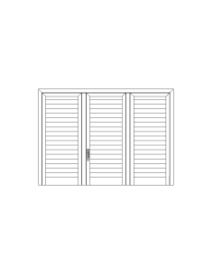 Persiana Finestra a 3 ante